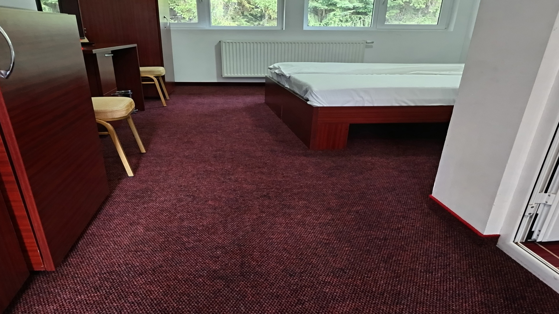 mocheta trafic intens hotel Valea Prahovei